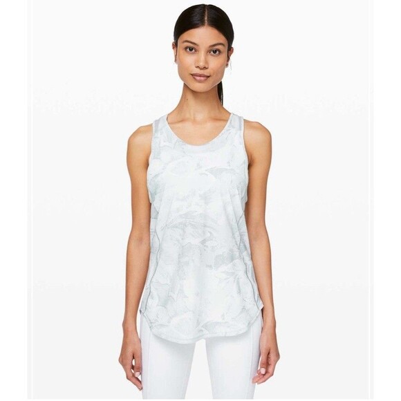 Lululemon Sculpt Tank II Tropical Shadow Starlight Multi Size 10 - Picture 1 of 6